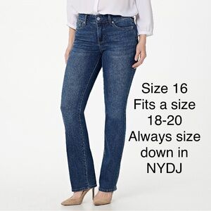 NYDJ Marilyn Straight Leg Jeans